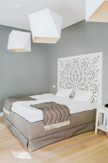 Фото номера Двухместный номер с 1 кроватью Отель Villa Santa г. Цесис 3