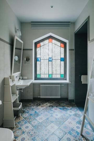 Фото номера Двухместный номер с 1 кроватью Отель Villa Santa г. Цесис 4