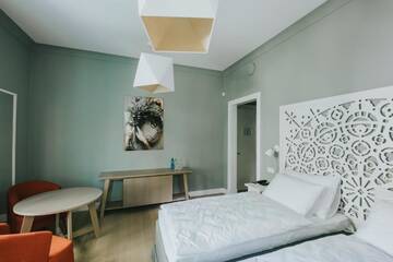 Фото номера Двухместный номер с 1 кроватью Отель Villa Santa г. Цесис 7