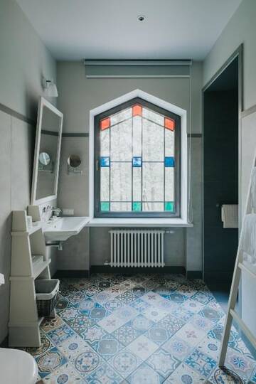 Фото номера Двухместный номер с 1 кроватью Отель Villa Santa г. Цесис 8
