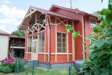 Фото номера Дом с 3 спальнями Дома для отпуска Center Orange house г. Цесис 23