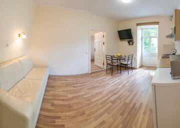 Фото номера Апартаменты с 1 спальней Апартаменты Laureta apartments г. Цесис 10