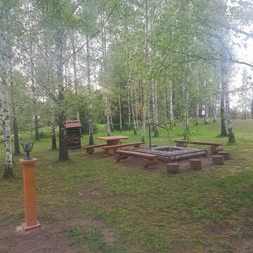 Фото номера Четырехместный номер с террасой Кемпинги Eco-friendly Camping Oskalns г. Цесис 5