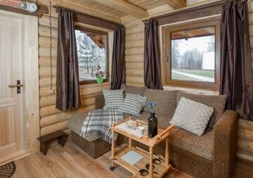 Фото номера Четырехместный номер с террасой Кемпинги Eco-friendly Camping Oskalns г. Цесис 10