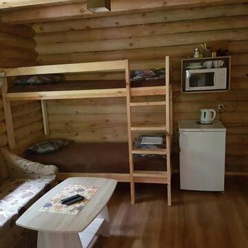 Фото номера Семейный номер с террасой Кемпинги Eco-friendly Camping Oskalns г. Цесис 6