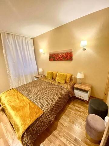 Фото номера Апартаменты с 1 спальней Апартаменты Vaļņu Ielas Apartments г. Цесис 15