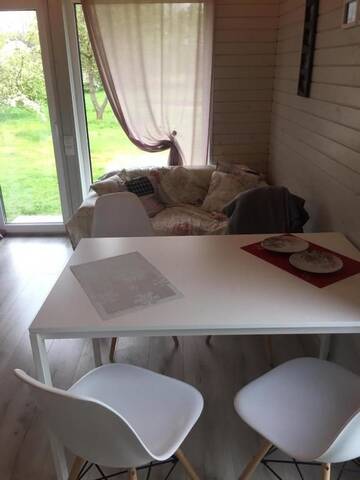 Фото номера Дом с 1 спальней Дома для отпуска Holiday house Ausekļa namiņš г. Цесис 49