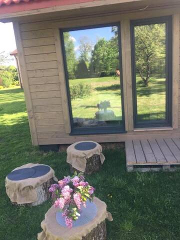 Фото номера Дом с 1 спальней Дома для отпуска Holiday house Ausekļa namiņš г. Цесис 58