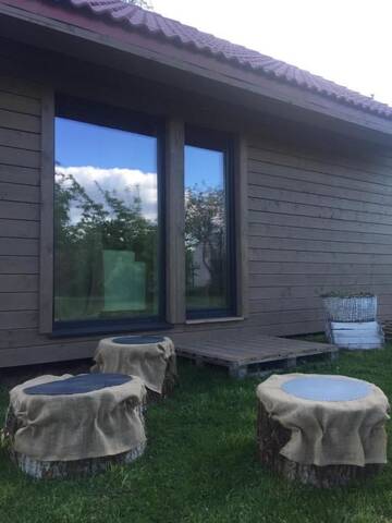 Фото номера Дом с 1 спальней Дома для отпуска Holiday house Ausekļa namiņš г. Цесис 54