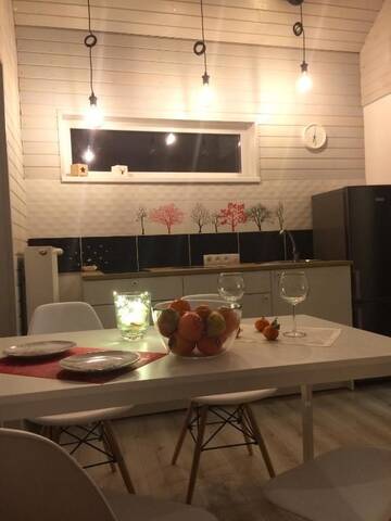 Фото номера Дом с 1 спальней Дома для отпуска Holiday house Ausekļa namiņš г. Цесис 37