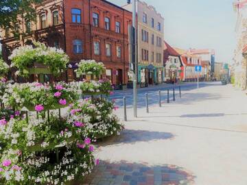 Фото номера Апартаменты с 2 спальнями Апартаменты Old Town Apartments г. Цесис 22