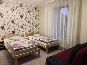 Фото номера Четырехместный номер Отель Hotel Katrina г. Цесис 9