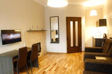 Фото номера Апартаменты-студио (на 3 взрослых) Апартаменты Mēness Apartamenti г. Цесис 4