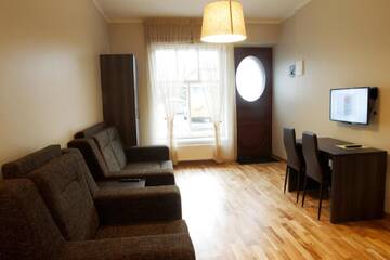 Фото номера Апартаменты-студио (на 3 взрослых) Апартаменты Mēness Apartamenti г. Цесис 5