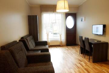 Фото номера Апартаменты-студио (на 3 взрослых) Апартаменты Mēness Apartamenti г. Цесис 18
